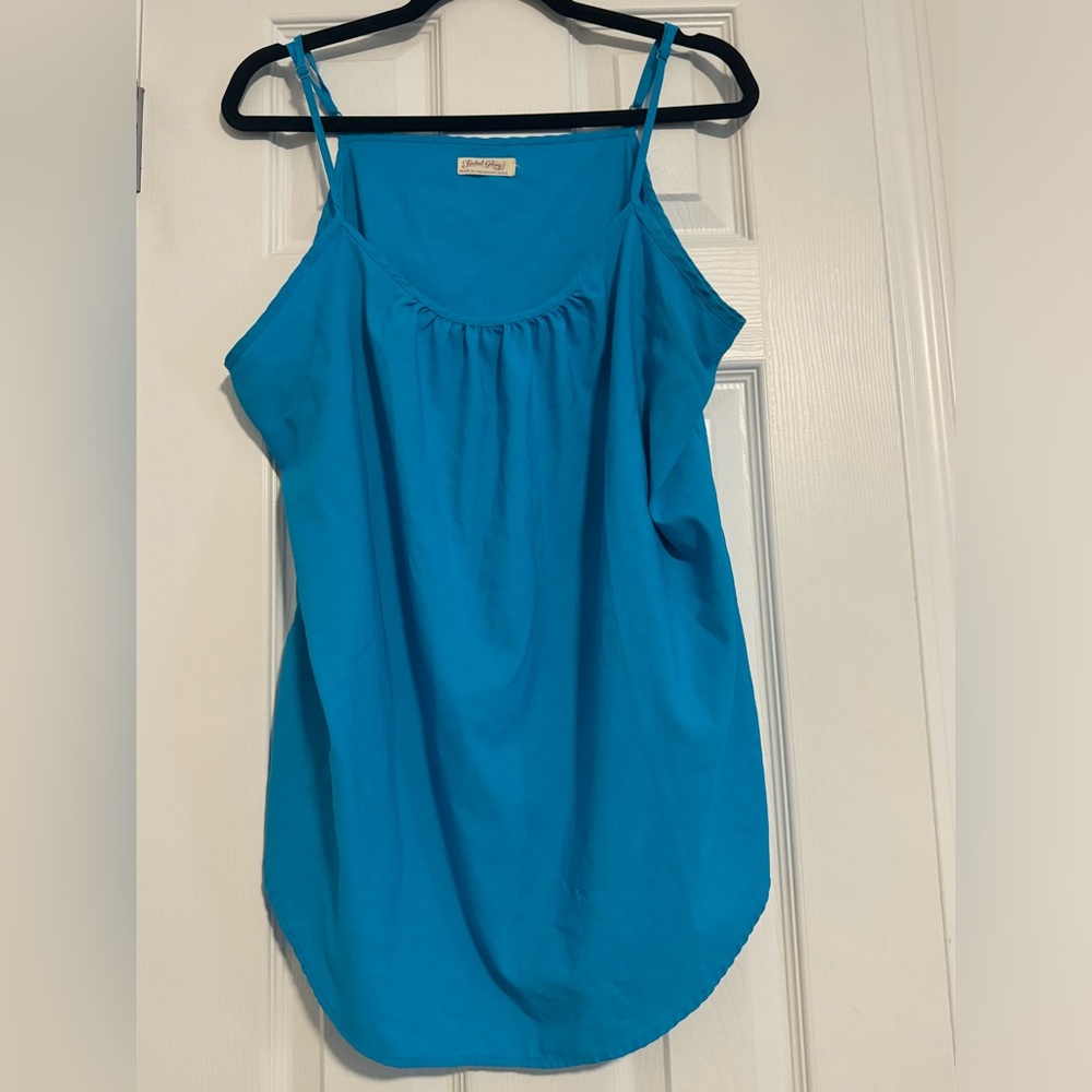 Faded Glory Blue Sleeveless Top